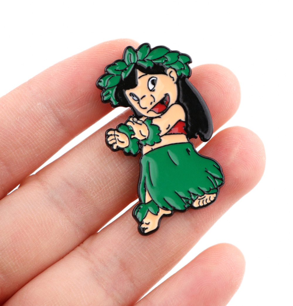 Disney Lilo & Stitch Lilo Pelekai Hula Dance Enamel Pins 312-1